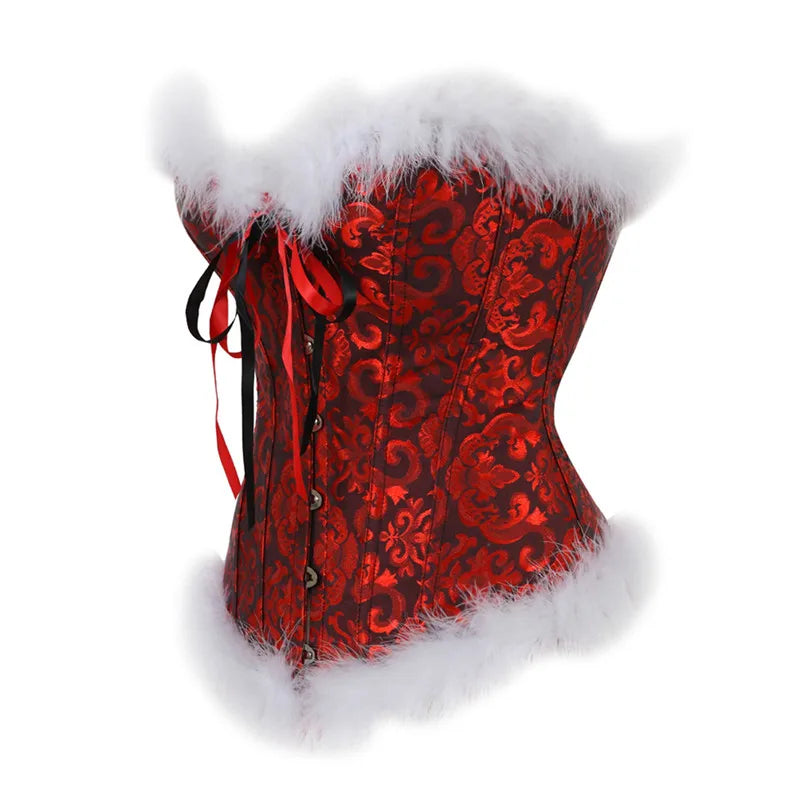 Christmas Mrs. Claus Corset