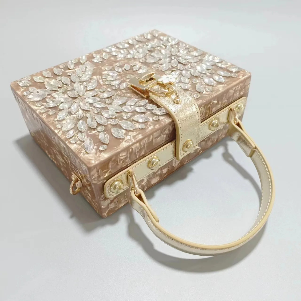 Rhinestone Acrylic Handbag