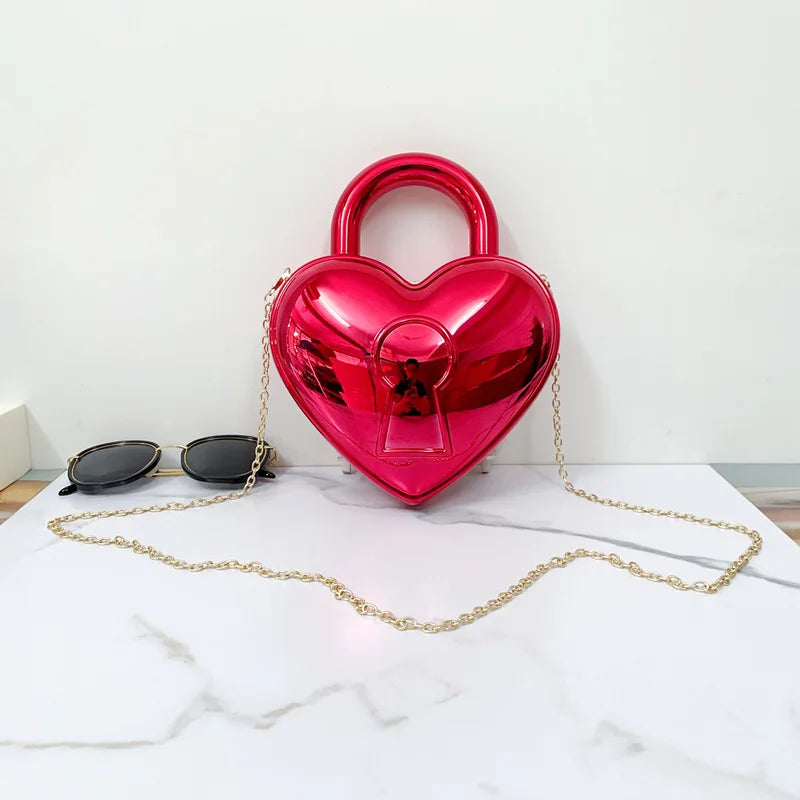 Chrome Heart Locket Clutch