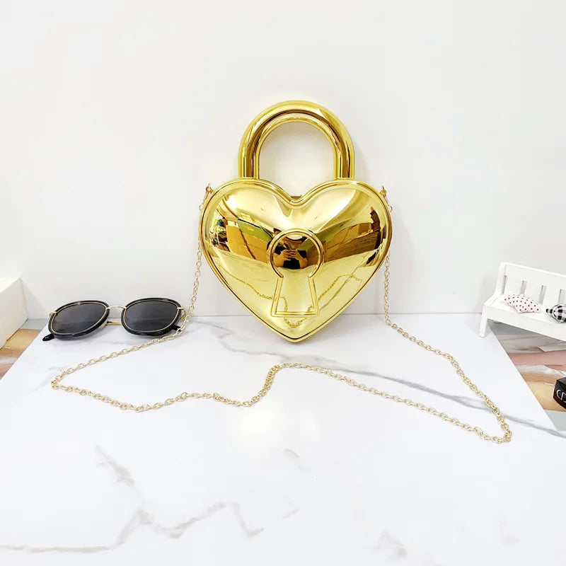 Chrome Heart Locket Clutch