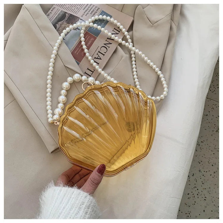 Transparent Seashell Bag