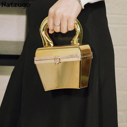 Gold Chrome Purse