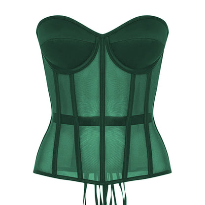 Sheer Mesh Corsets