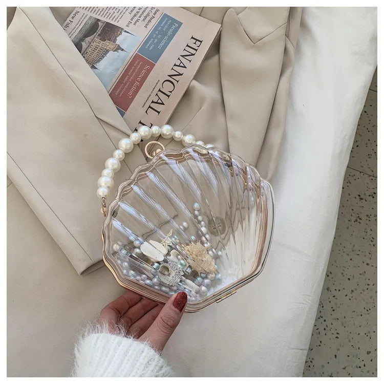 Transparent Seashell Bag