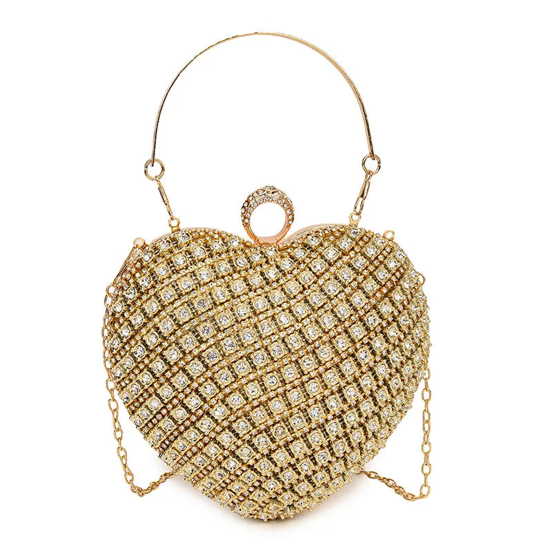 Diamond Heart Purse