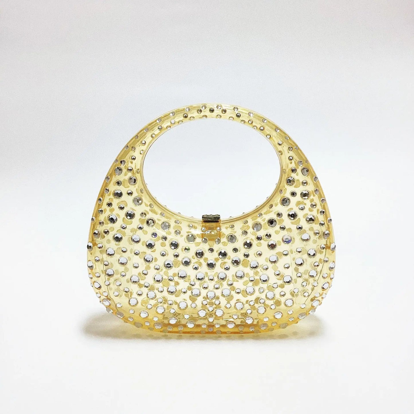 Rhinestone Acrylic Clutch