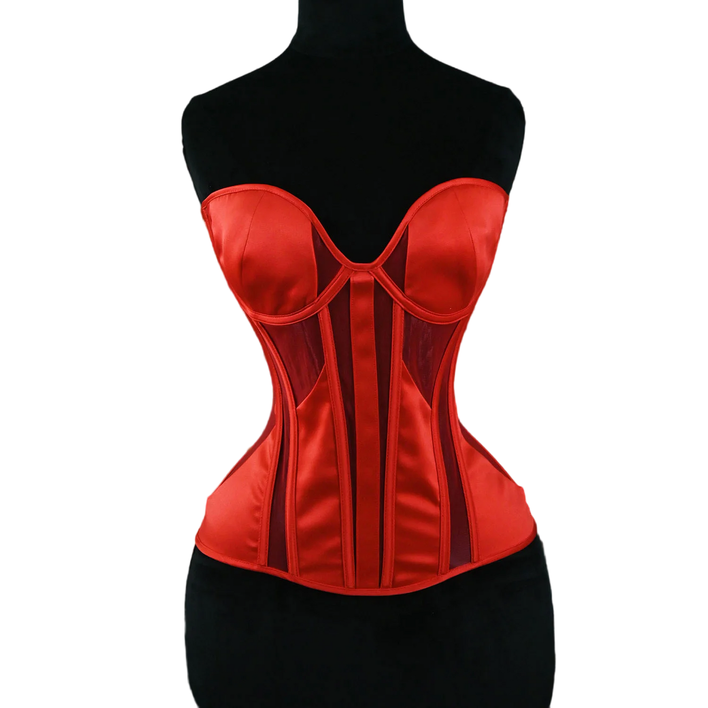 Satin & Mesh Corsets