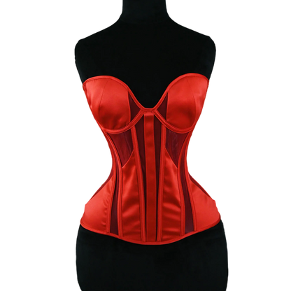 Satin & Mesh Corsets
