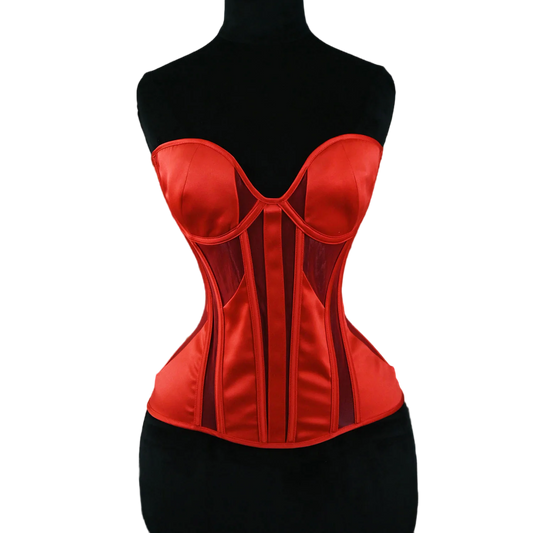 Satin & Mesh Corsets