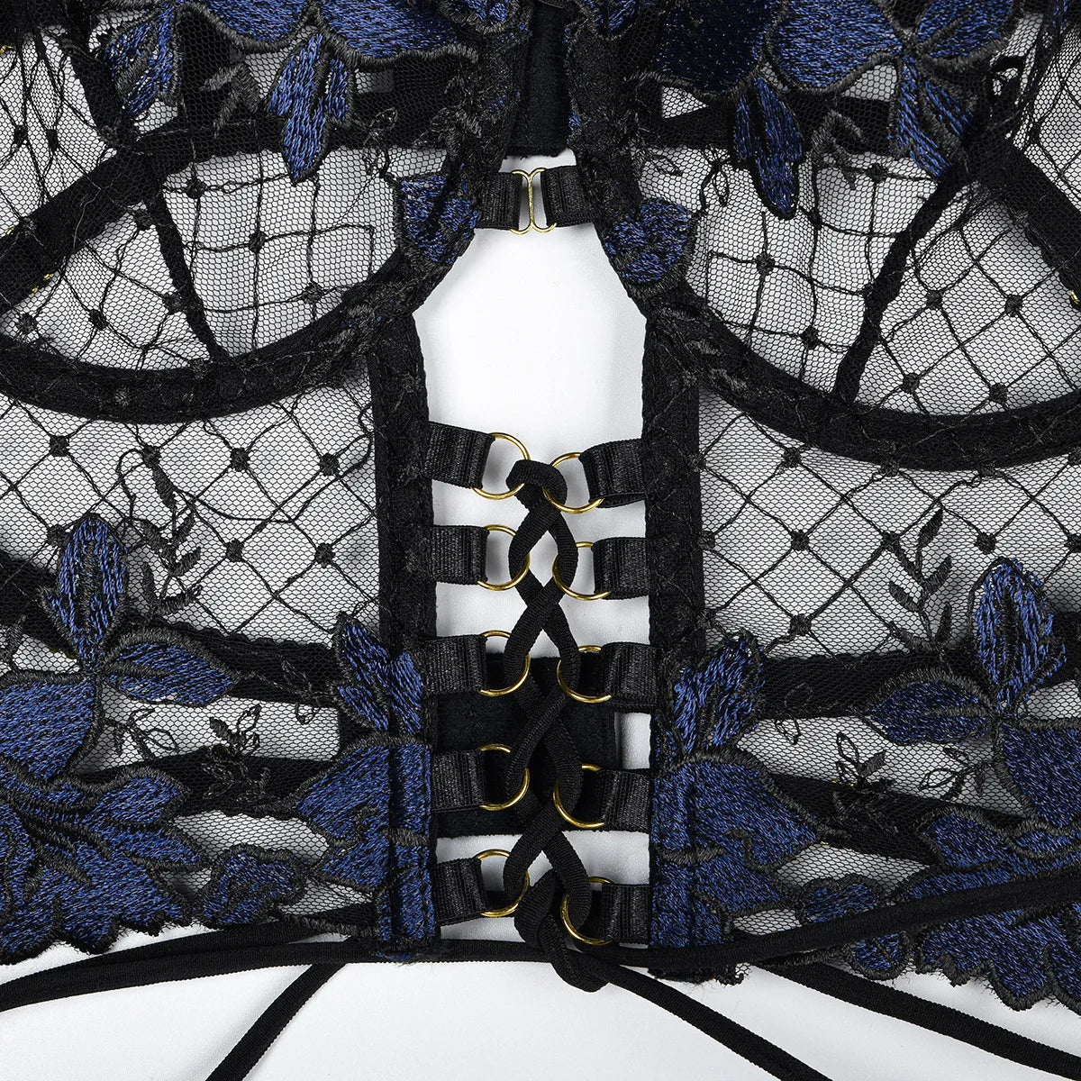 Floral Lace Tutu Lingerie Set