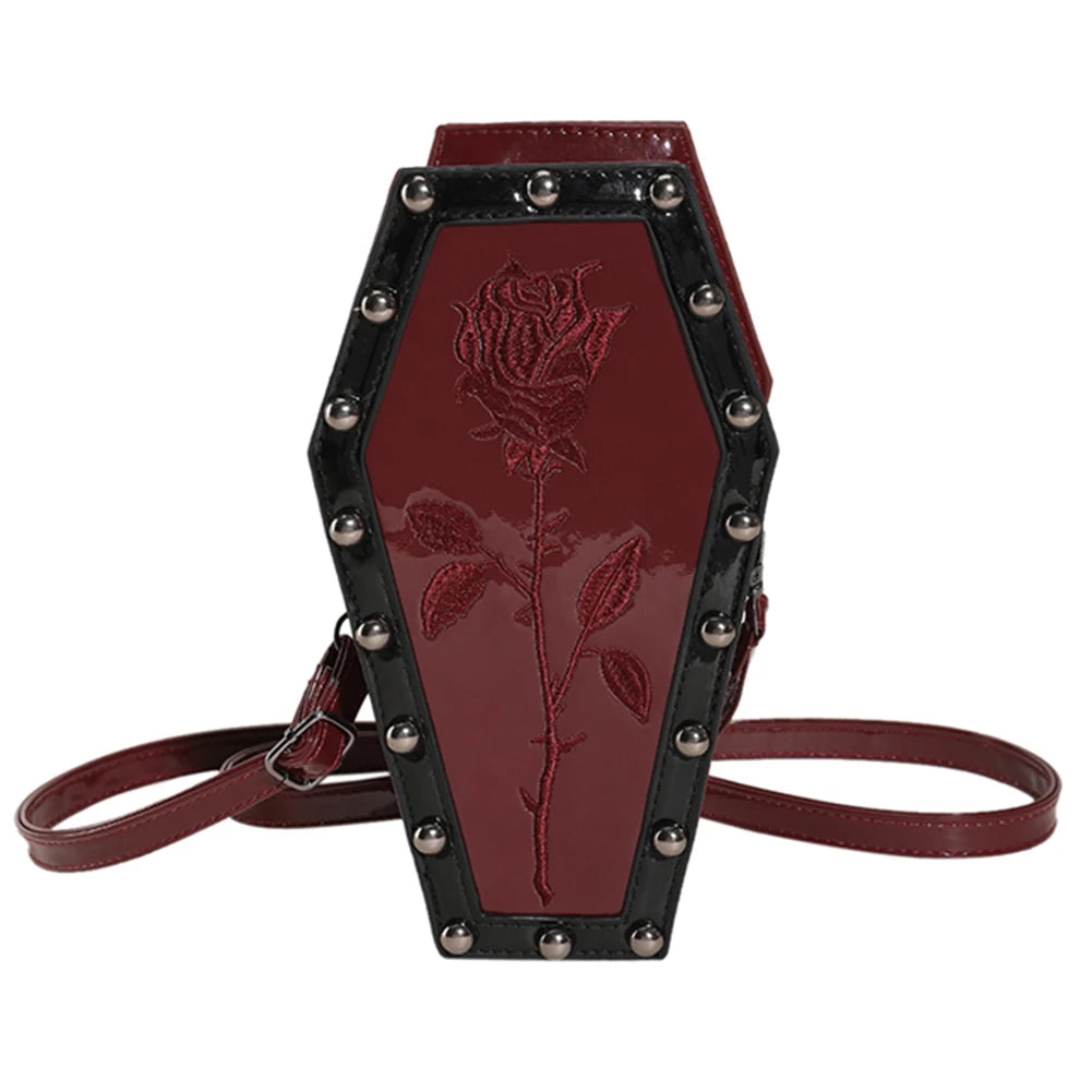 Gothic Coffin Shoulder Bag