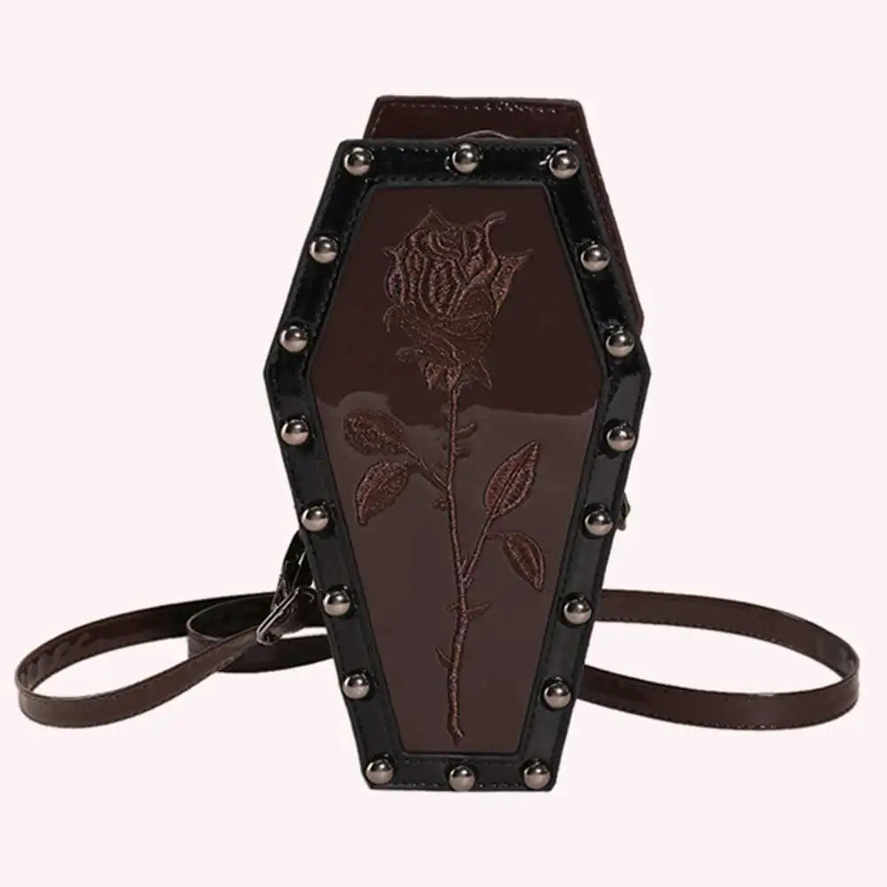 Gothic Coffin Shoulder Bag