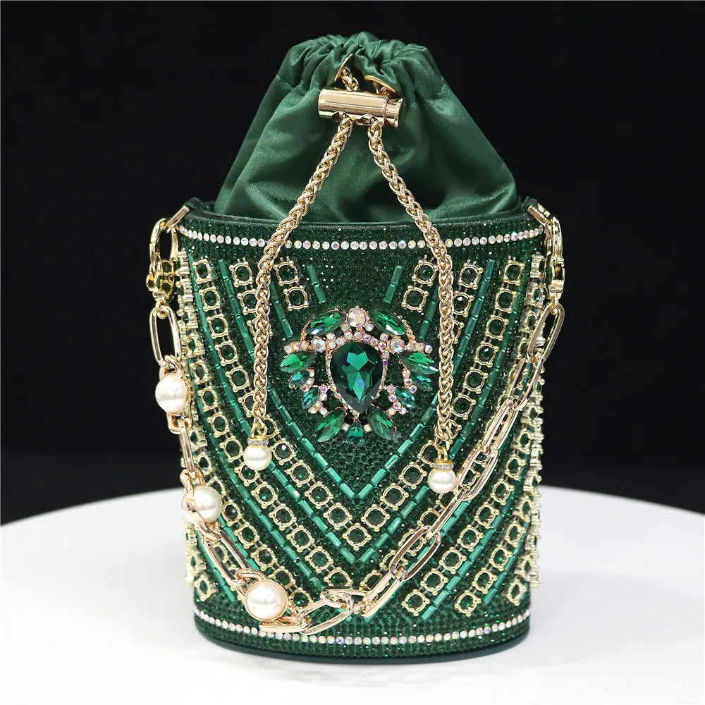 Jewel Bucket Bag