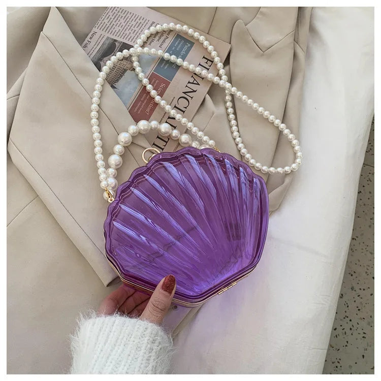 Transparent Seashell Bag