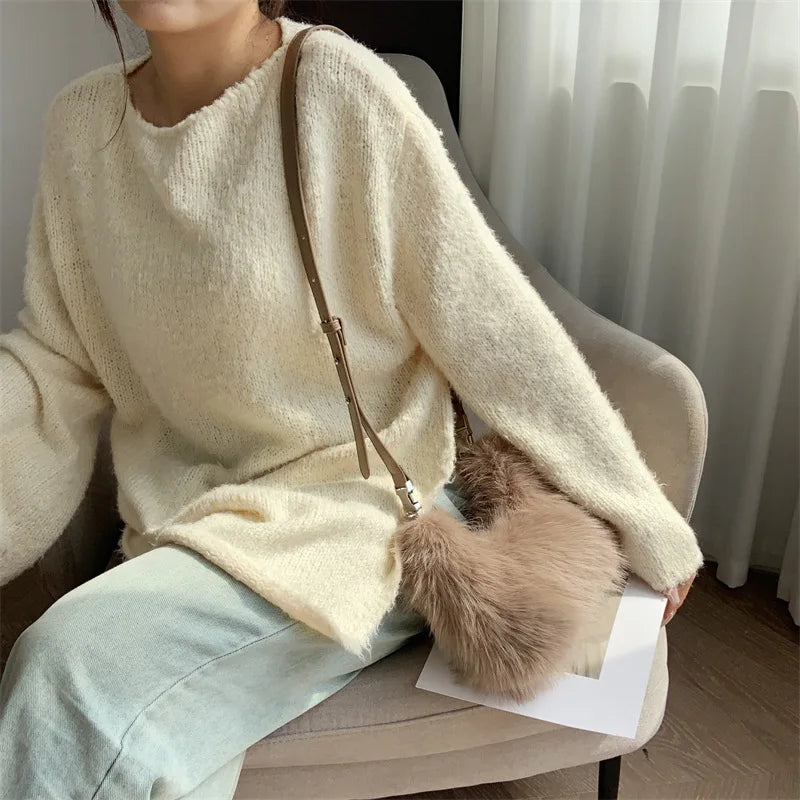 Faux Fur Purse