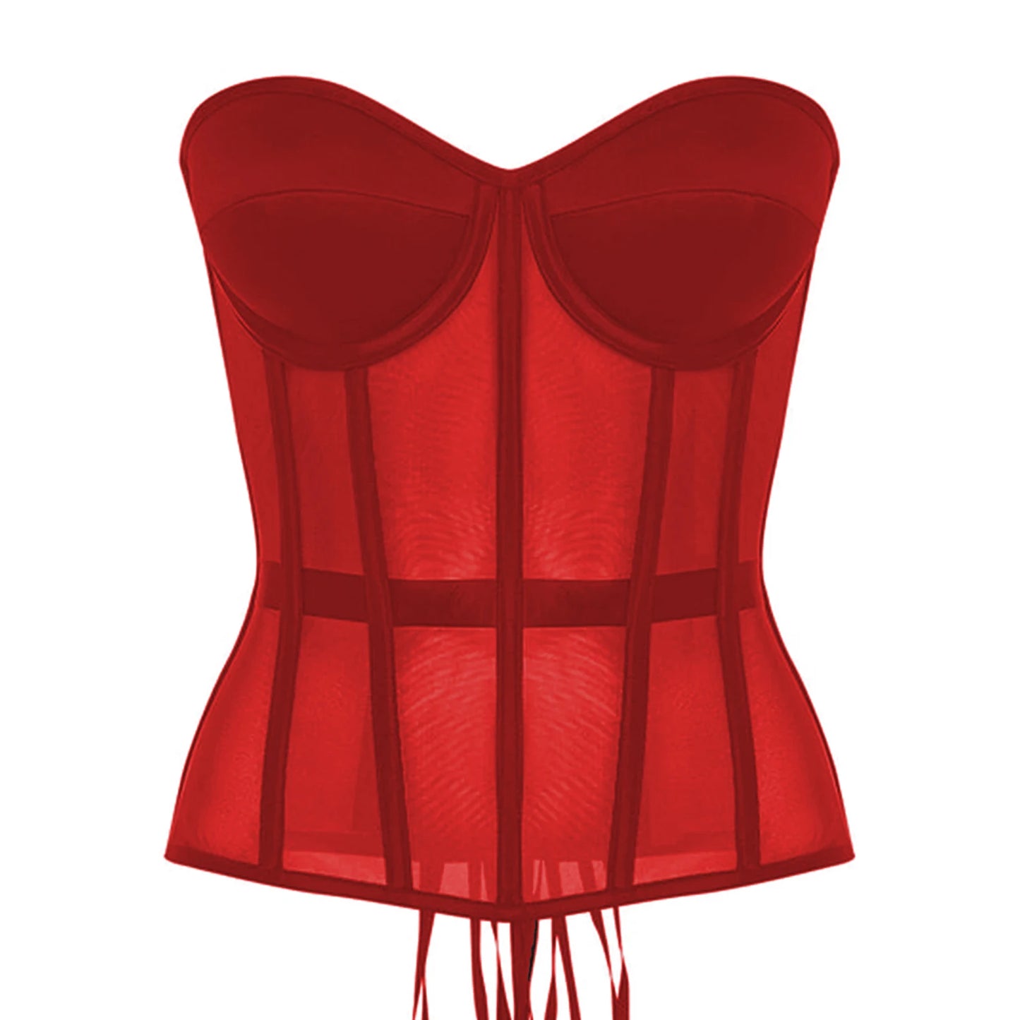 Sheer Mesh Corsets