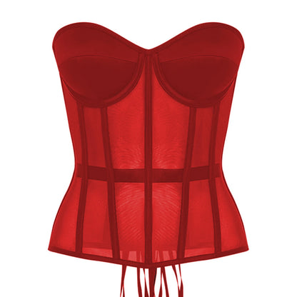 Sheer Mesh Corsets