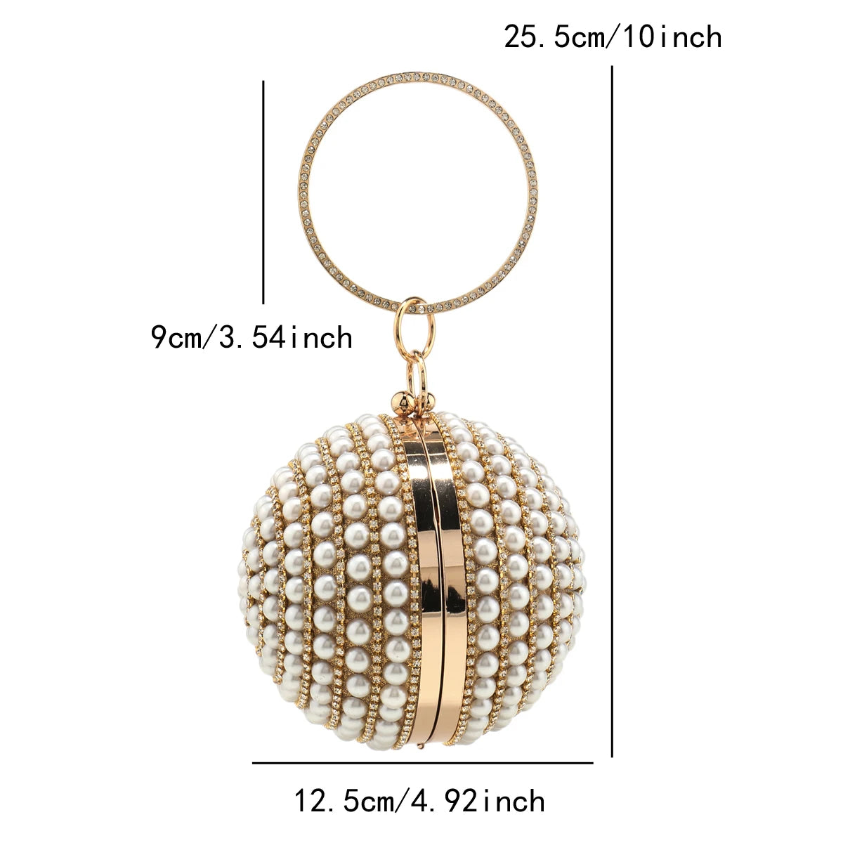 Pearl Ball Purse