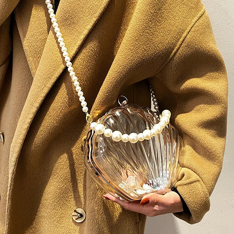 Transparent Seashell Bag