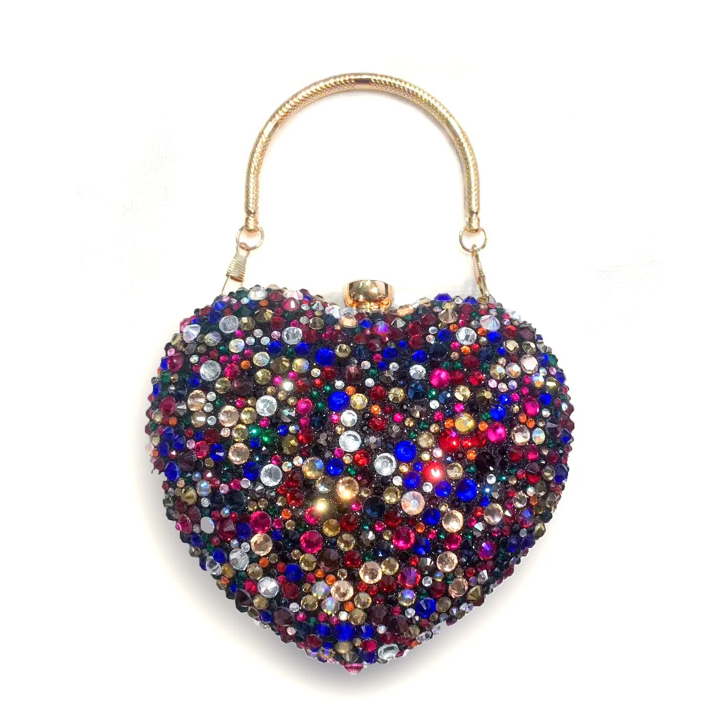 Heart Crystal Clutch