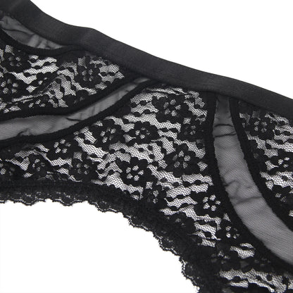 Retro Lace Garter Belt