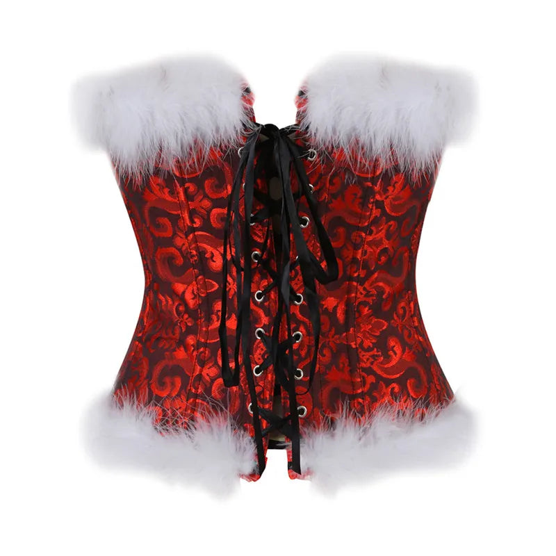 Christmas Mrs. Claus Corset