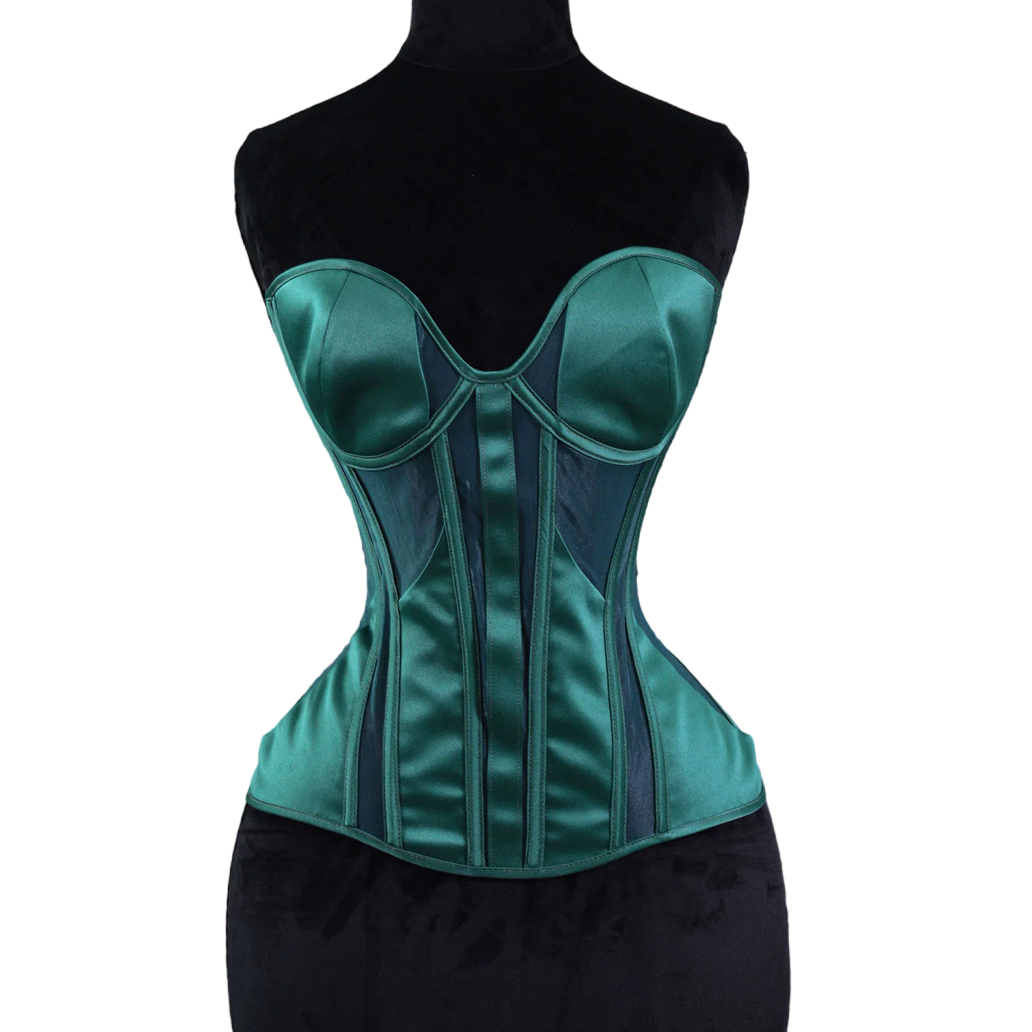 Satin & Mesh Corsets