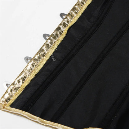 Metallic Zip Up Corsets