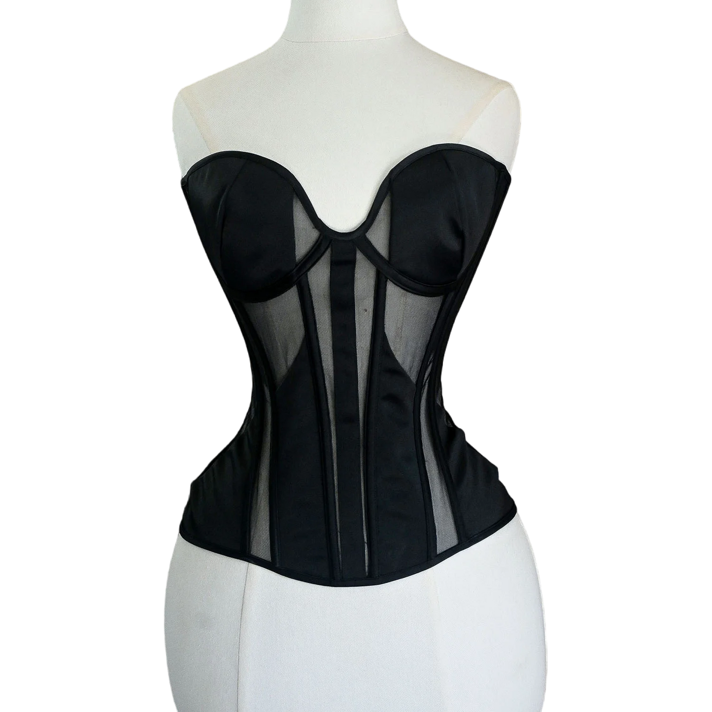 Satin & Mesh Corsets