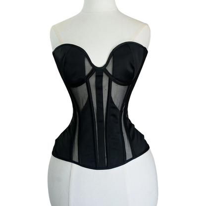 Satin & Mesh Corsets
