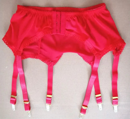 Retro Mesh Garter Belt
