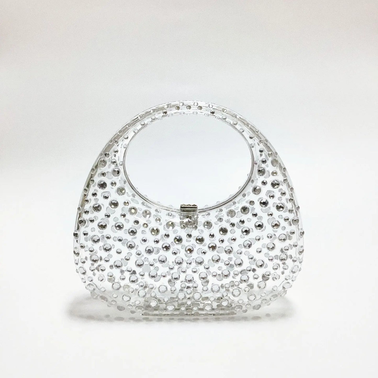 Rhinestone Acrylic Clutch