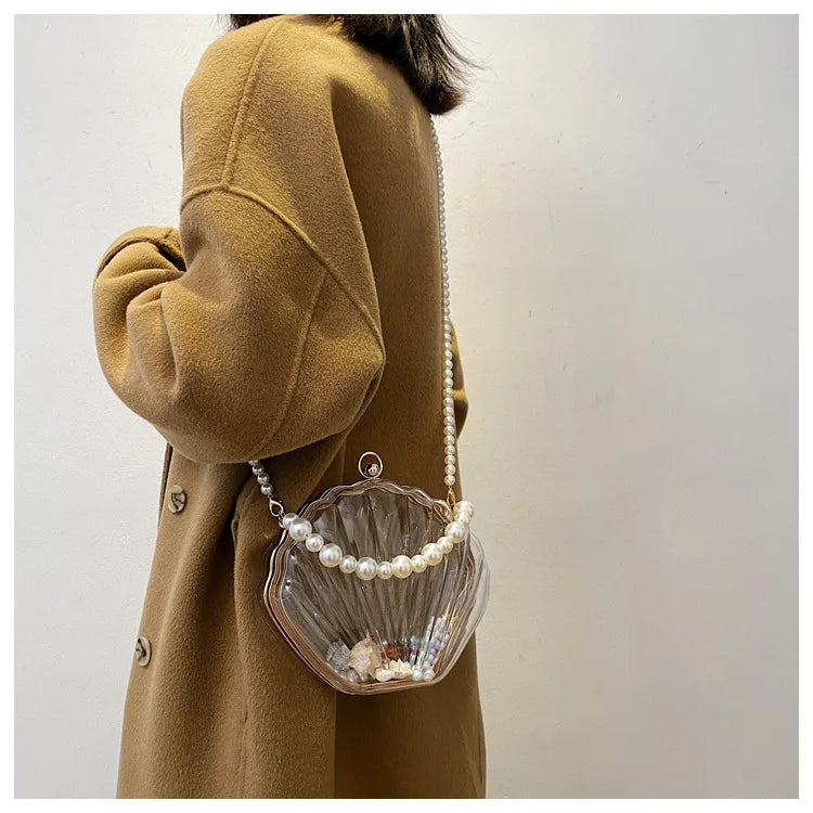 Transparent Seashell Bag