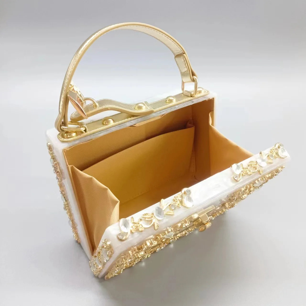 Rhinestone Acrylic Handbag