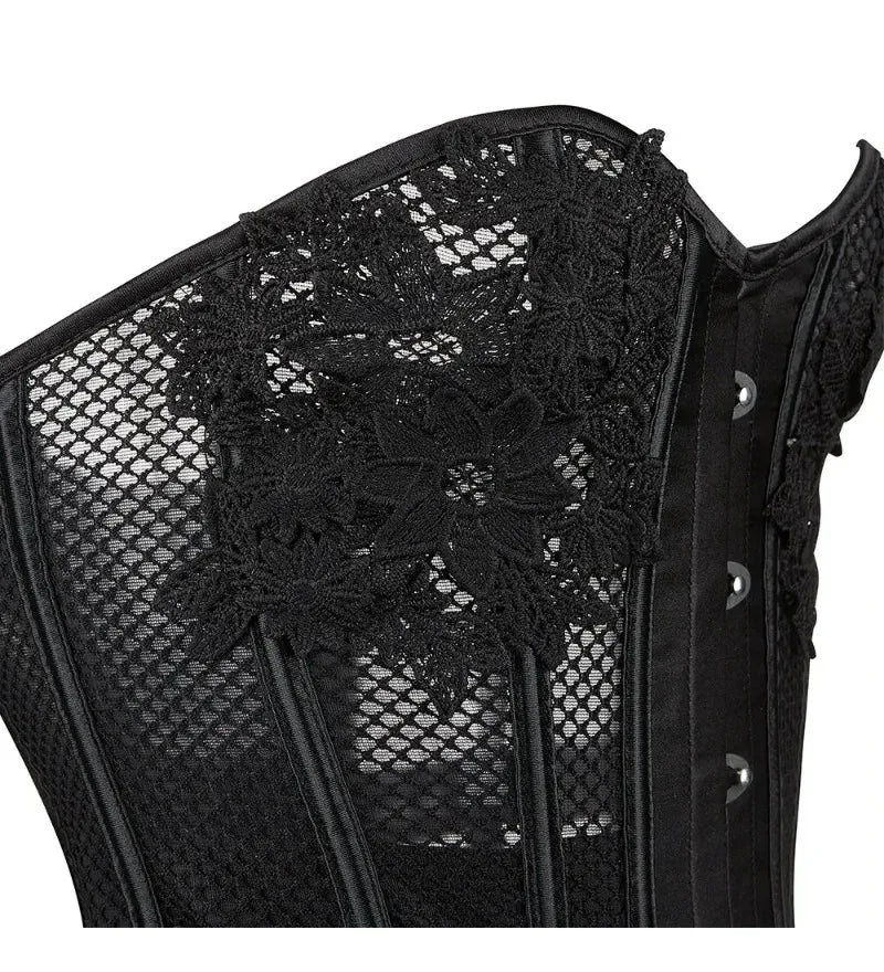 Fishnet Lace Corset