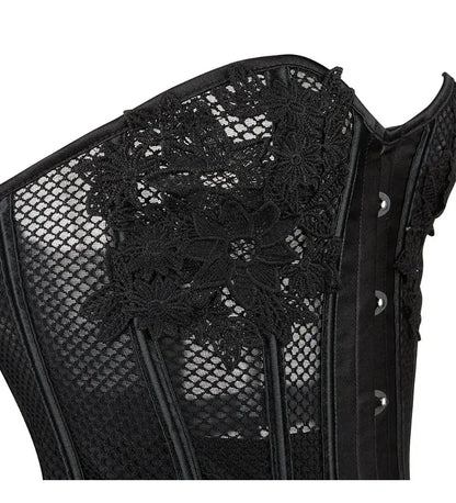 Fishnet Lace Corset