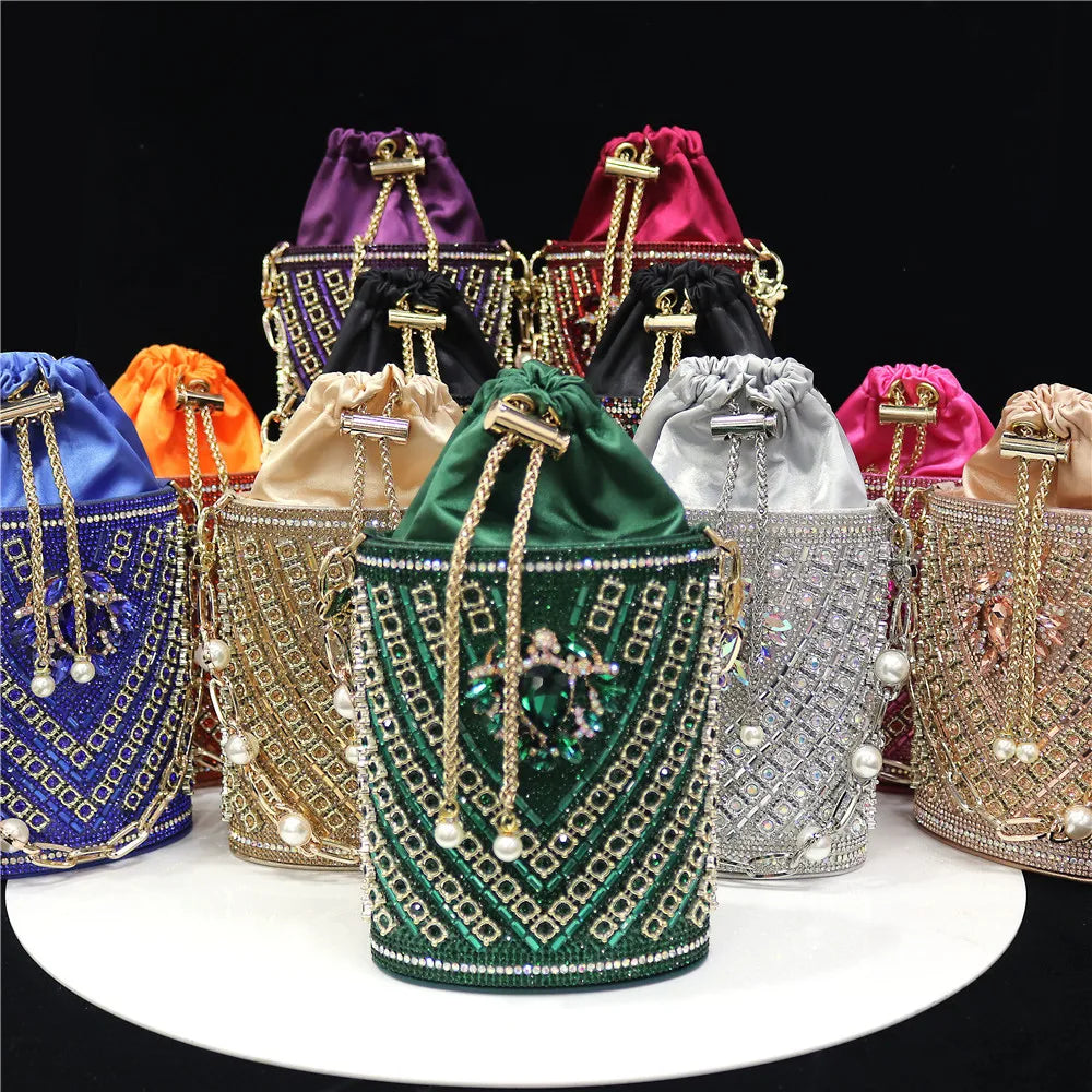 Jewel Bucket Bag