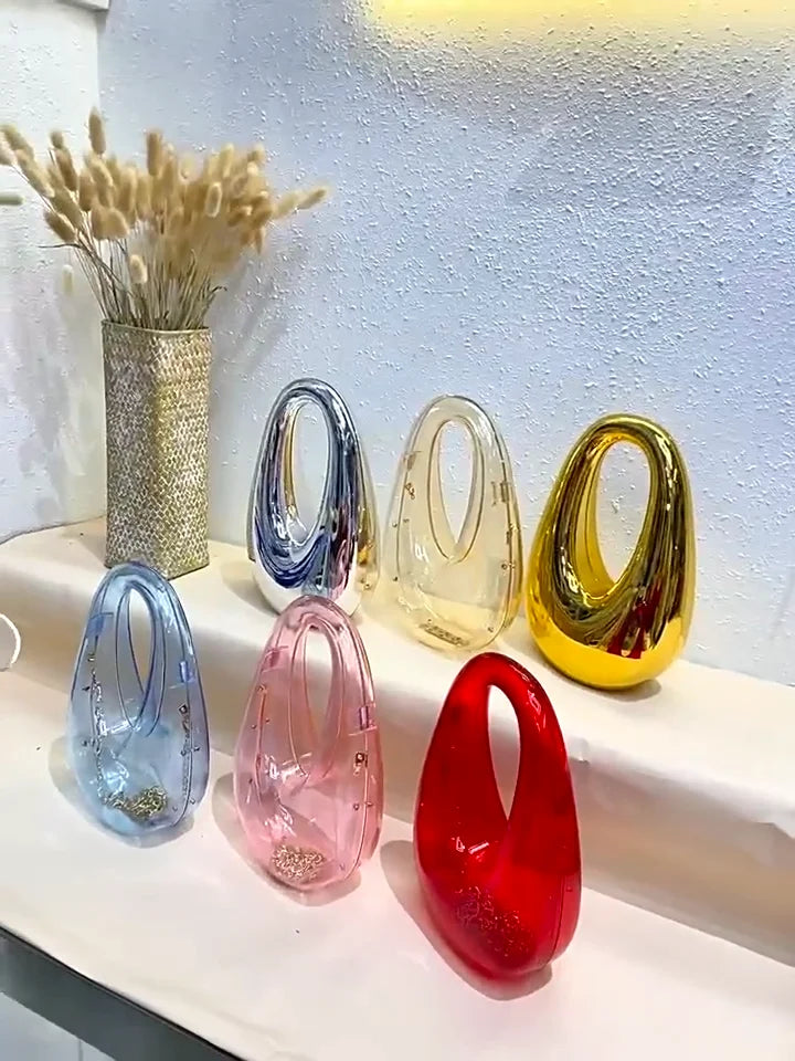 Acrylic Drop Purse