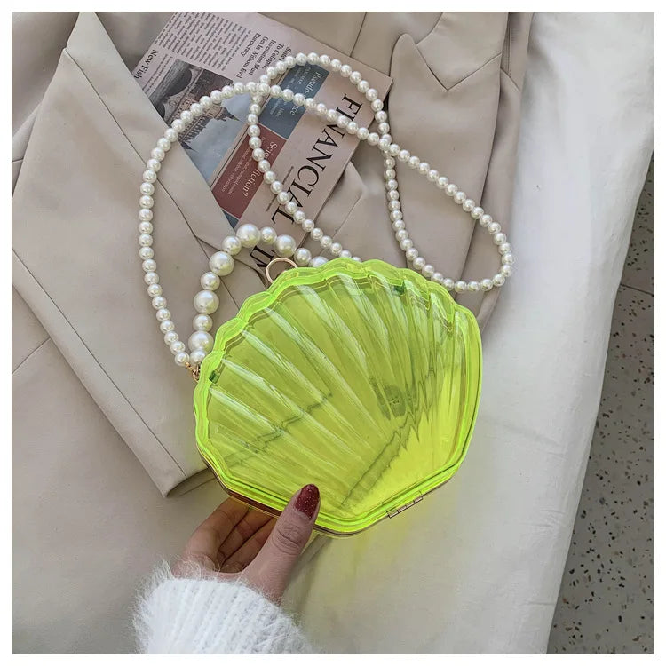 Transparent Seashell Bag