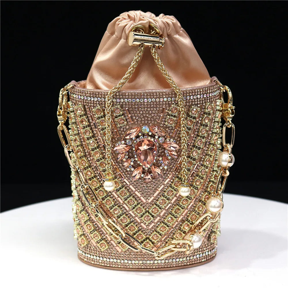 Jewel Bucket Bag