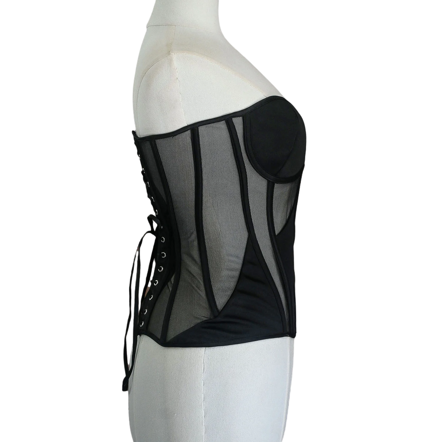 Satin & Mesh Corsets
