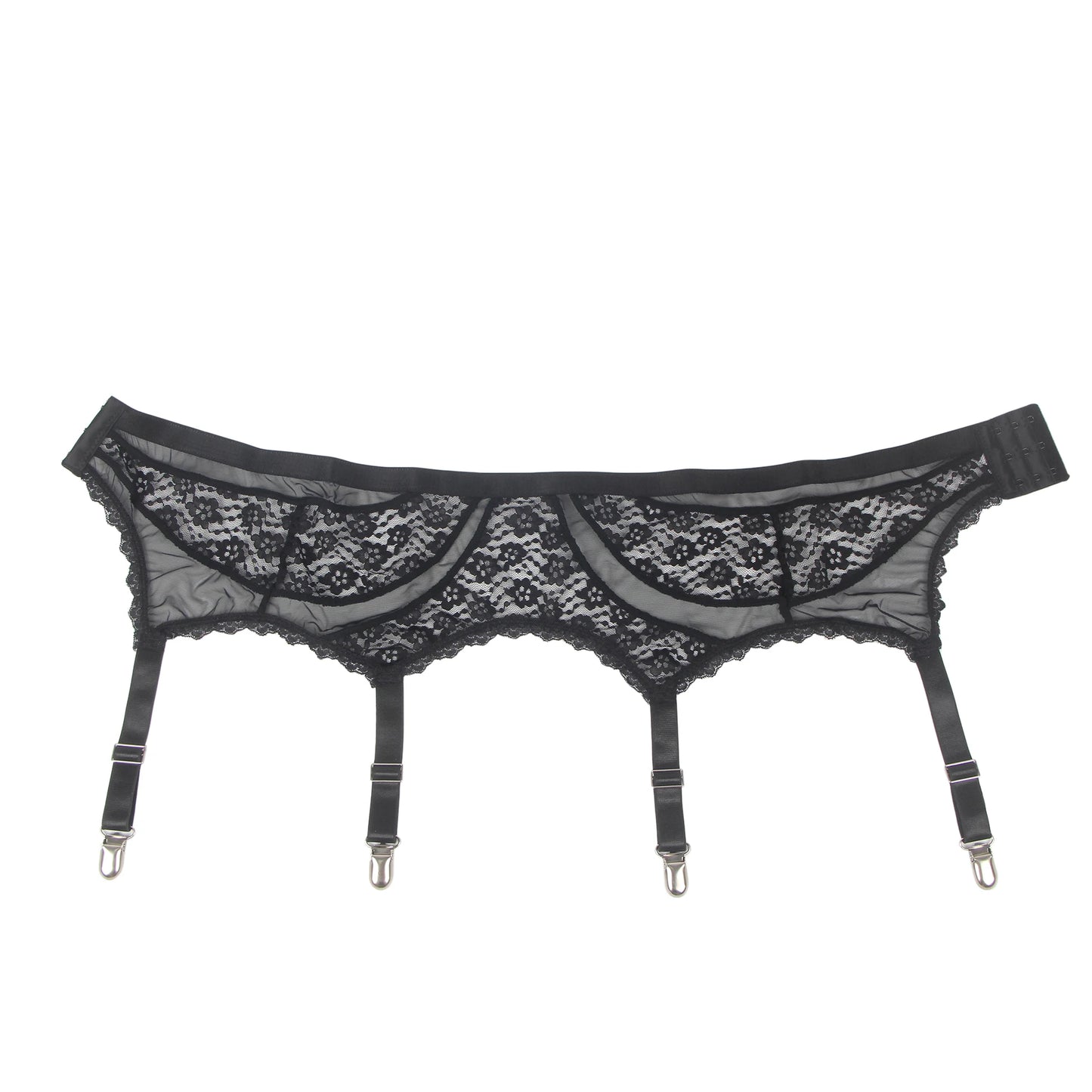 Retro Lace Garter Belt