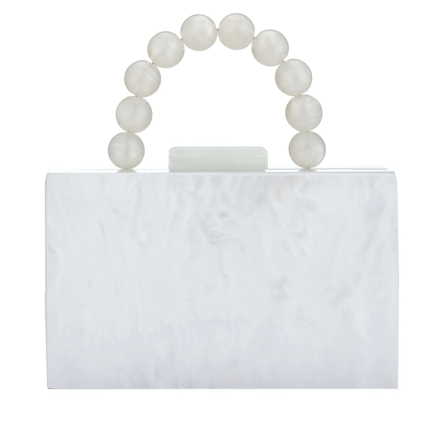 Pearl Marbled Acrylic Purse